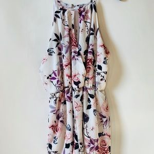 FLORAL ROMPER